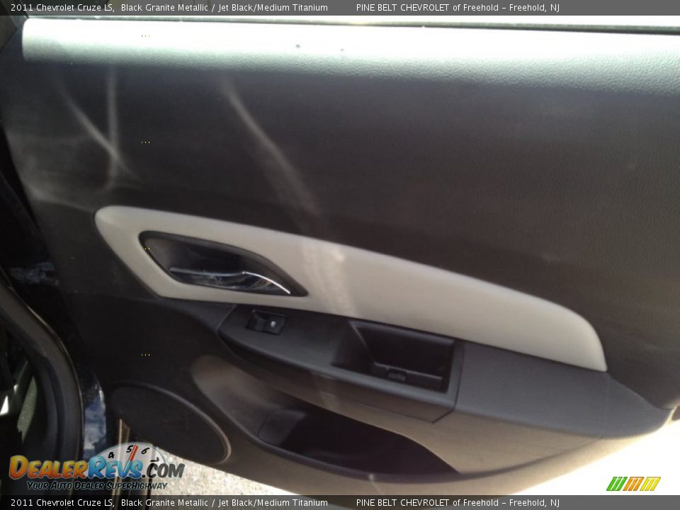 2011 Chevrolet Cruze LS Black Granite Metallic / Jet Black/Medium Titanium Photo #12