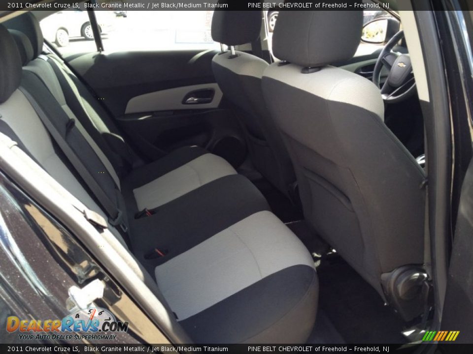 2011 Chevrolet Cruze LS Black Granite Metallic / Jet Black/Medium Titanium Photo #13