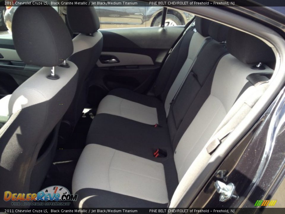 2011 Chevrolet Cruze LS Black Granite Metallic / Jet Black/Medium Titanium Photo #20