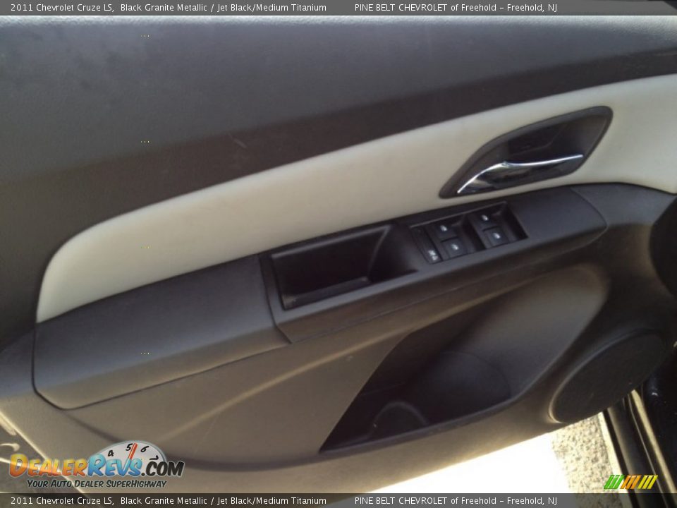 2011 Chevrolet Cruze LS Black Granite Metallic / Jet Black/Medium Titanium Photo #22