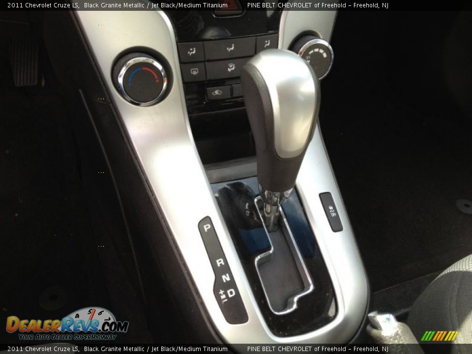 2011 Chevrolet Cruze LS Black Granite Metallic / Jet Black/Medium Titanium Photo #27