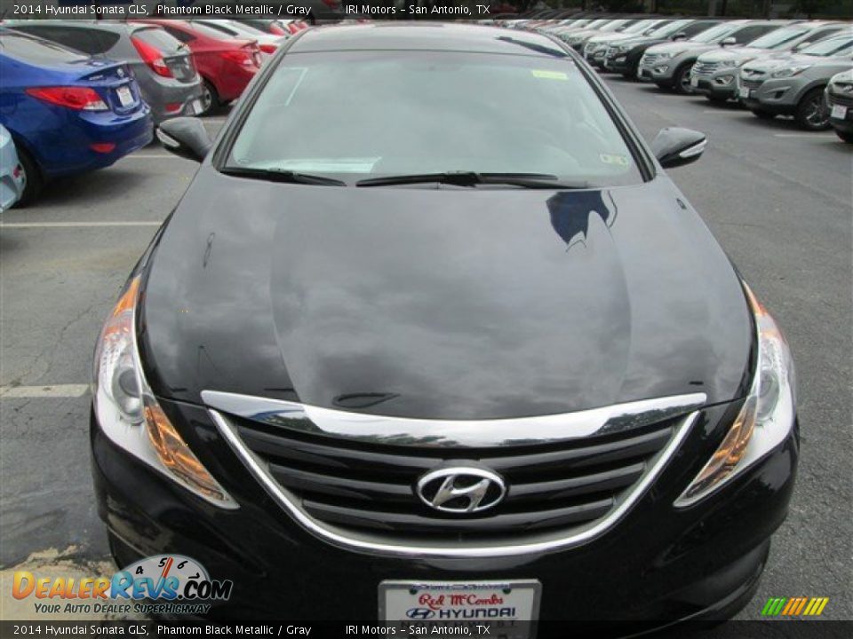 2014 Hyundai Sonata GLS Phantom Black Metallic / Gray Photo #2