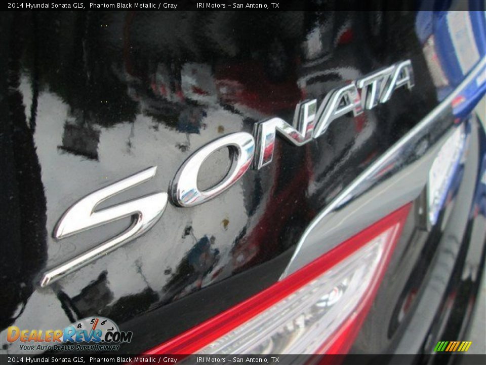 2014 Hyundai Sonata GLS Phantom Black Metallic / Gray Photo #6