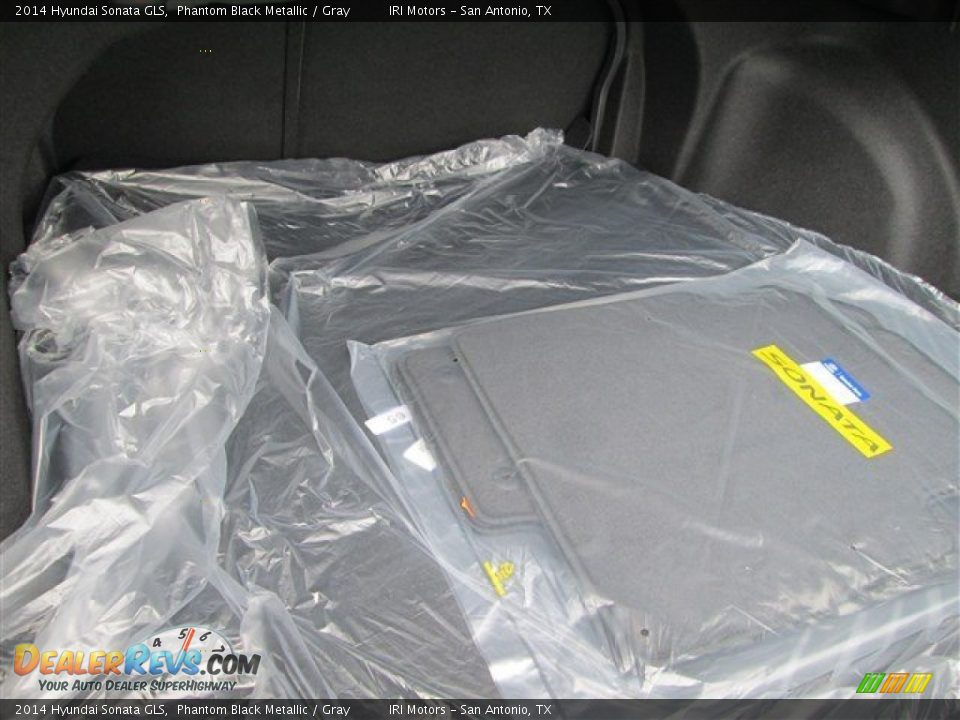 2014 Hyundai Sonata GLS Phantom Black Metallic / Gray Photo #11