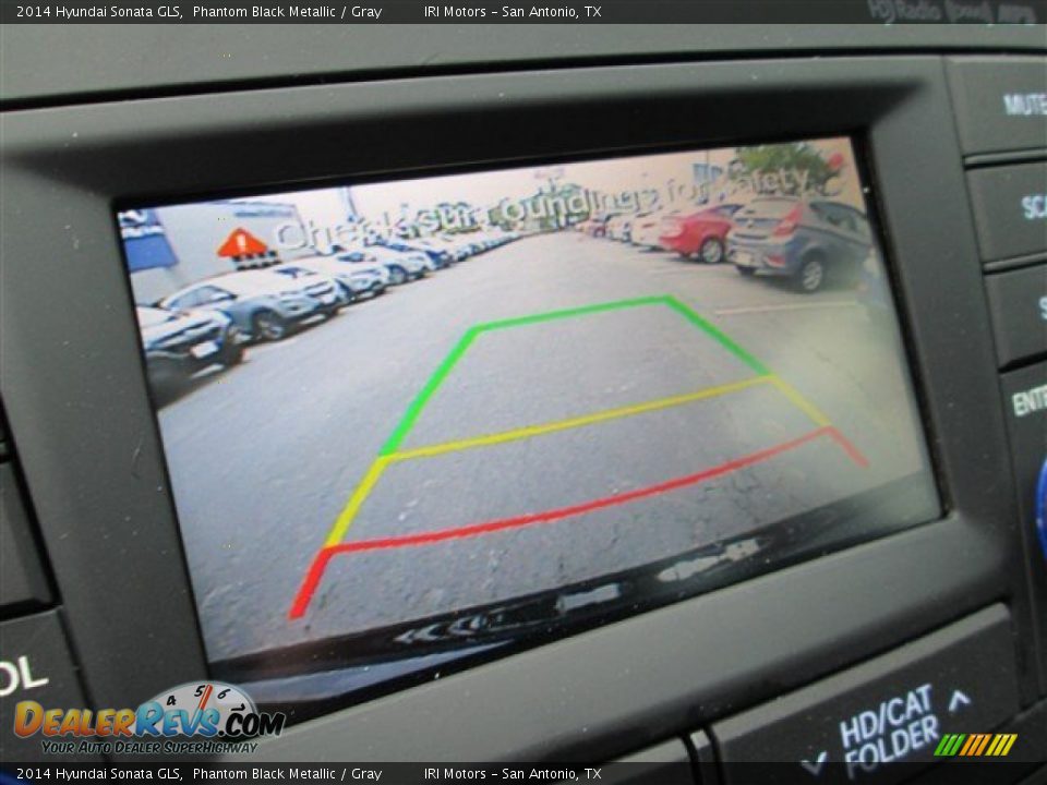 2014 Hyundai Sonata GLS Phantom Black Metallic / Gray Photo #17