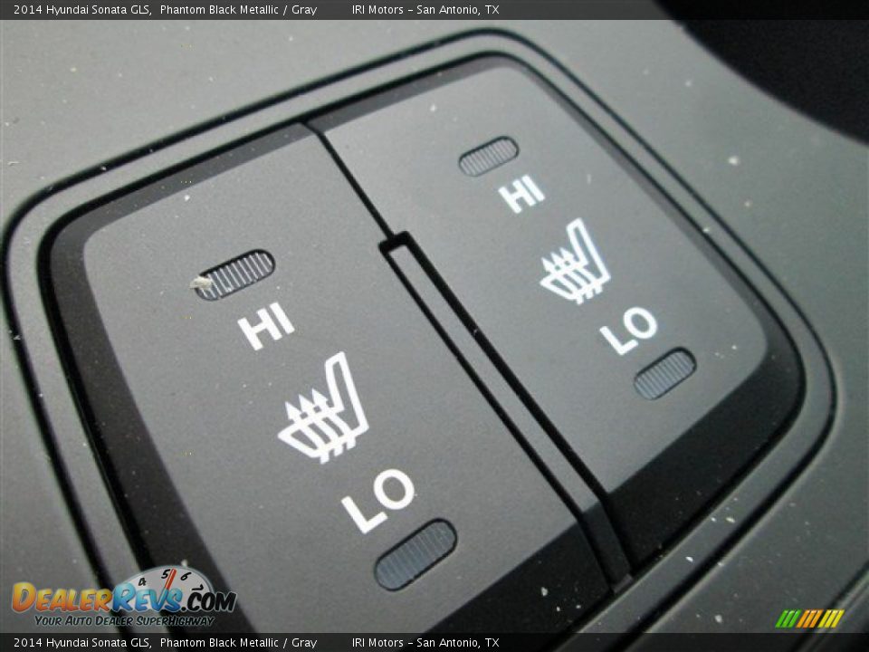 2014 Hyundai Sonata GLS Phantom Black Metallic / Gray Photo #22