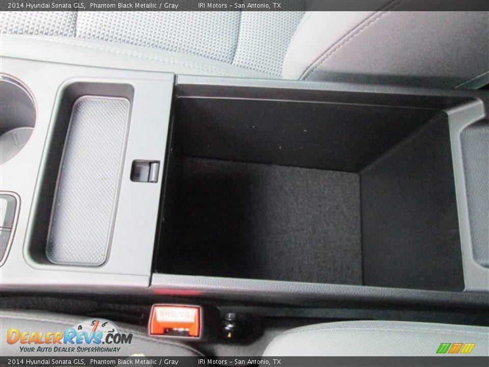 2014 Hyundai Sonata GLS Phantom Black Metallic / Gray Photo #23