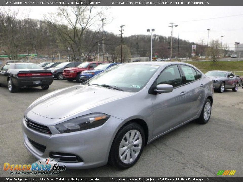 2014 Dodge Dart SXT Billet Silver Metallic / Black/Light Tungsten Photo #1