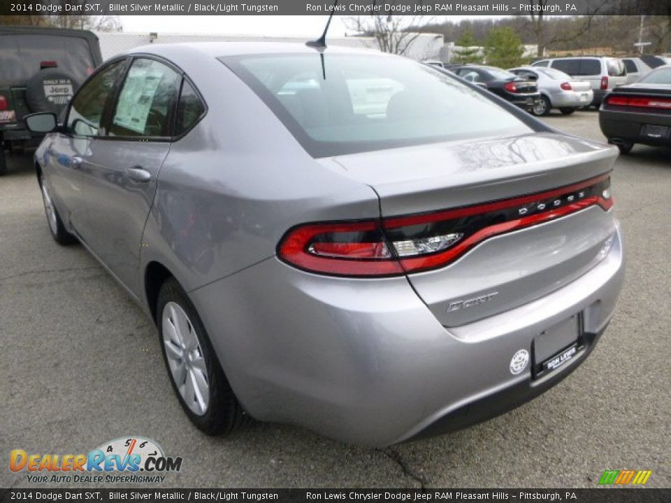 2014 Dodge Dart SXT Billet Silver Metallic / Black/Light Tungsten Photo #3