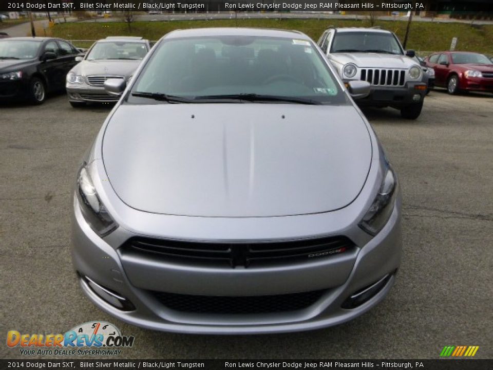 2014 Dodge Dart SXT Billet Silver Metallic / Black/Light Tungsten Photo #8