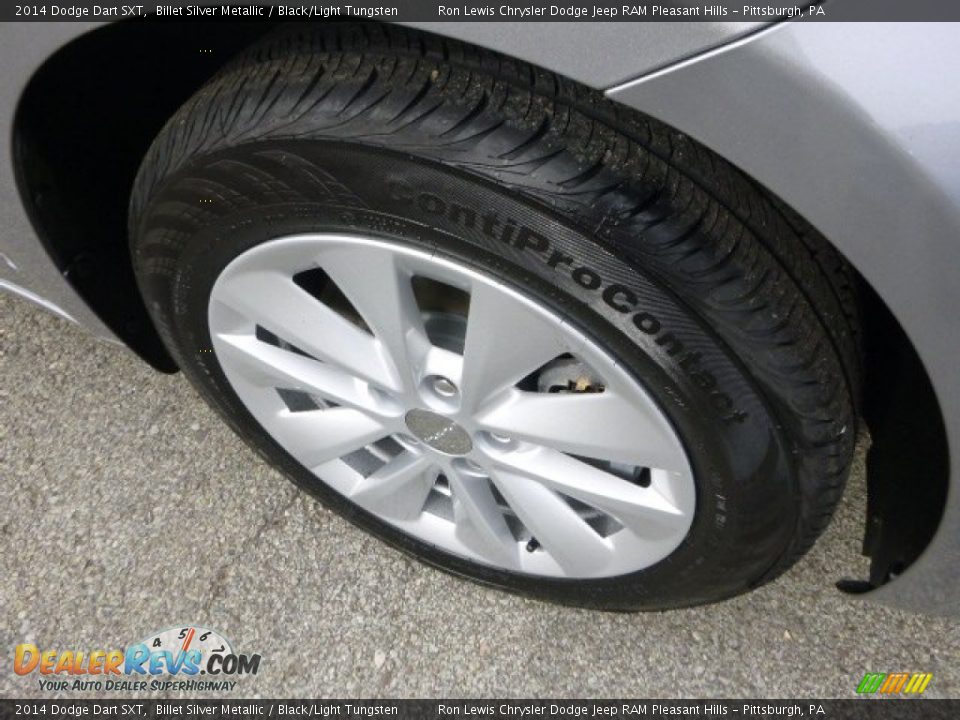 2014 Dodge Dart SXT Billet Silver Metallic / Black/Light Tungsten Photo #9