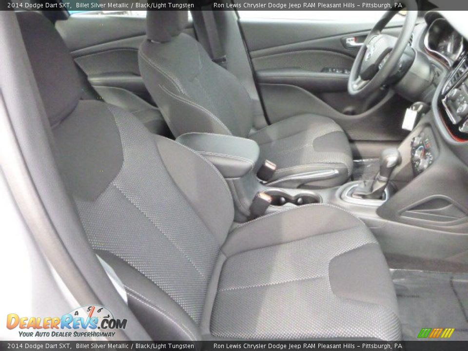 2014 Dodge Dart SXT Billet Silver Metallic / Black/Light Tungsten Photo #10