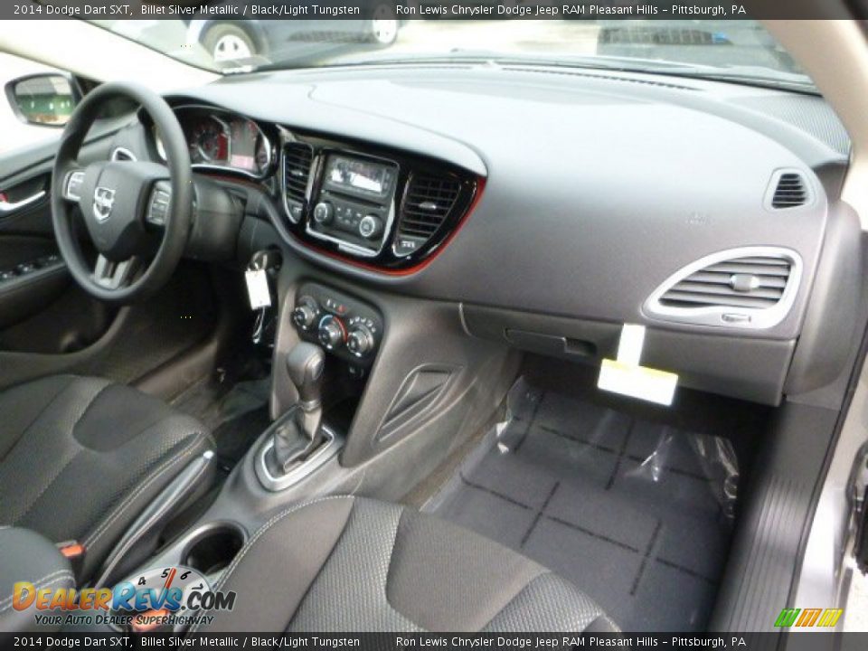 2014 Dodge Dart SXT Billet Silver Metallic / Black/Light Tungsten Photo #11
