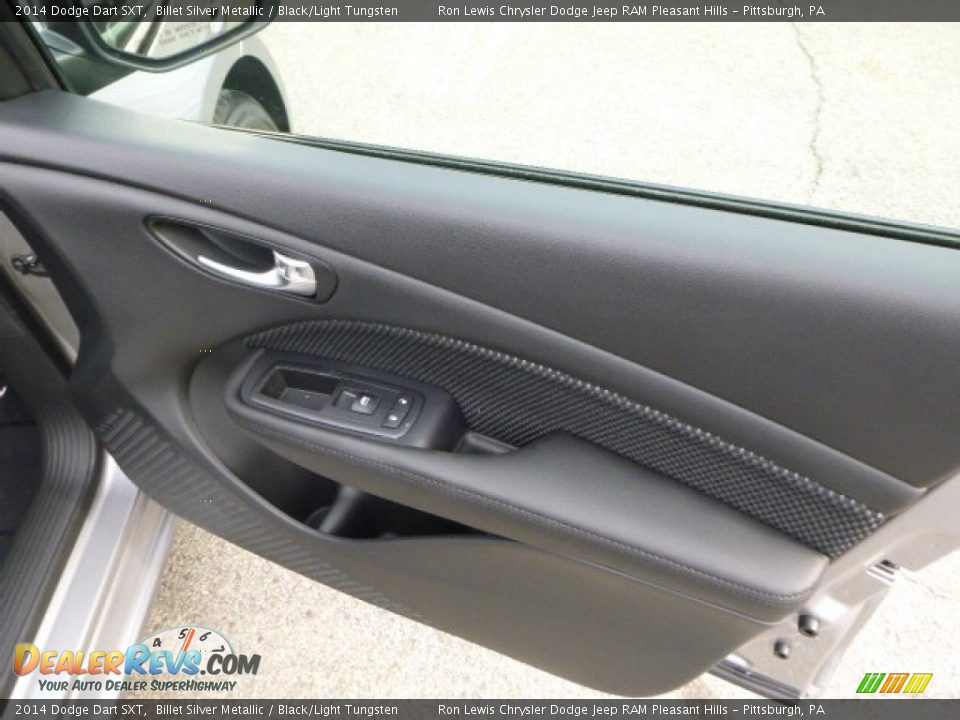 2014 Dodge Dart SXT Billet Silver Metallic / Black/Light Tungsten Photo #12