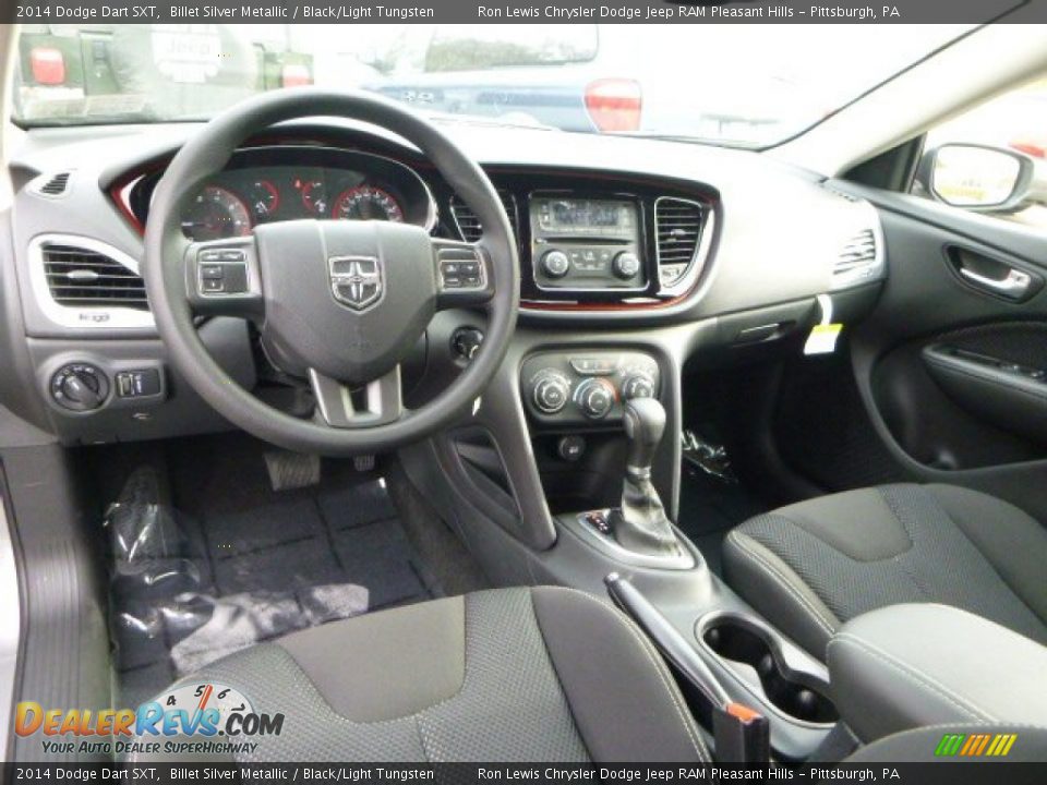 2014 Dodge Dart SXT Billet Silver Metallic / Black/Light Tungsten Photo #16