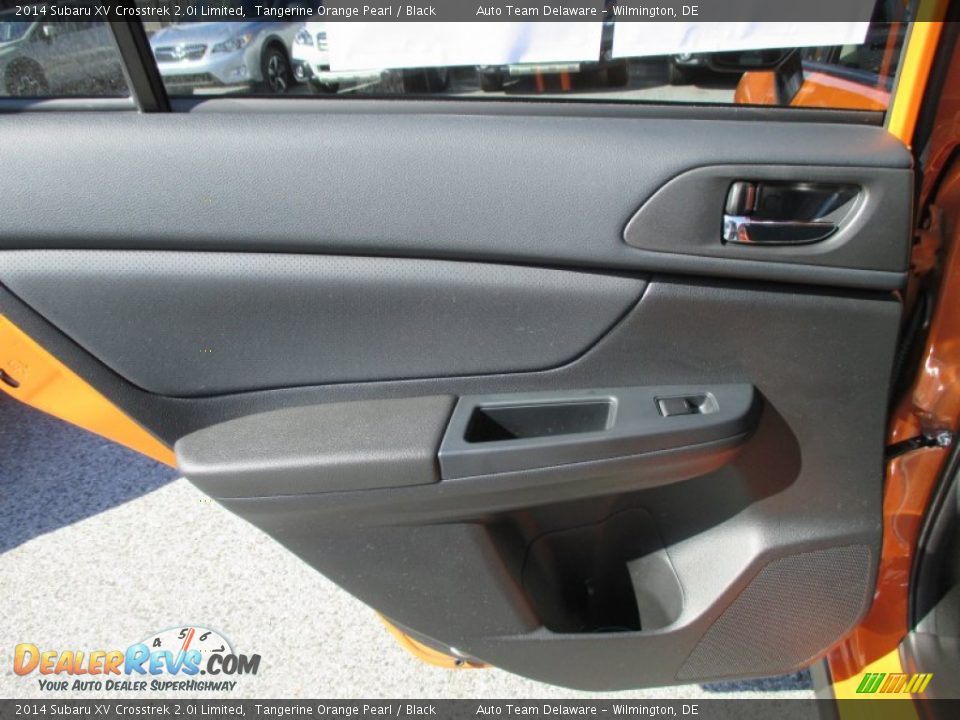 2014 Subaru XV Crosstrek 2.0i Limited Tangerine Orange Pearl / Black Photo #22