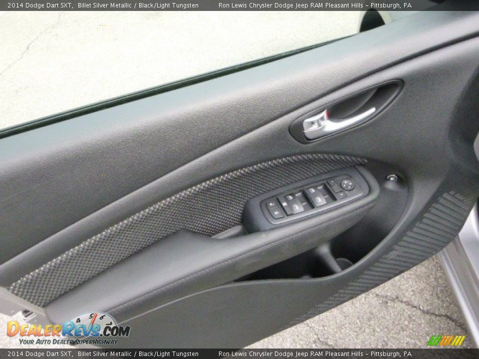 2014 Dodge Dart SXT Billet Silver Metallic / Black/Light Tungsten Photo #17