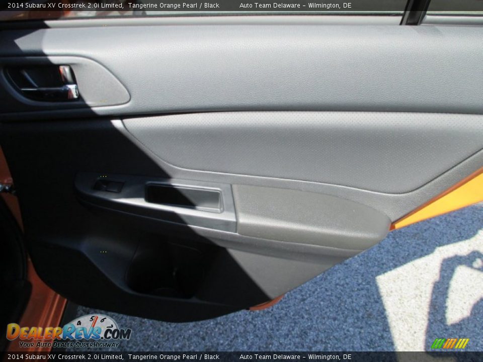 2014 Subaru XV Crosstrek 2.0i Limited Tangerine Orange Pearl / Black Photo #23