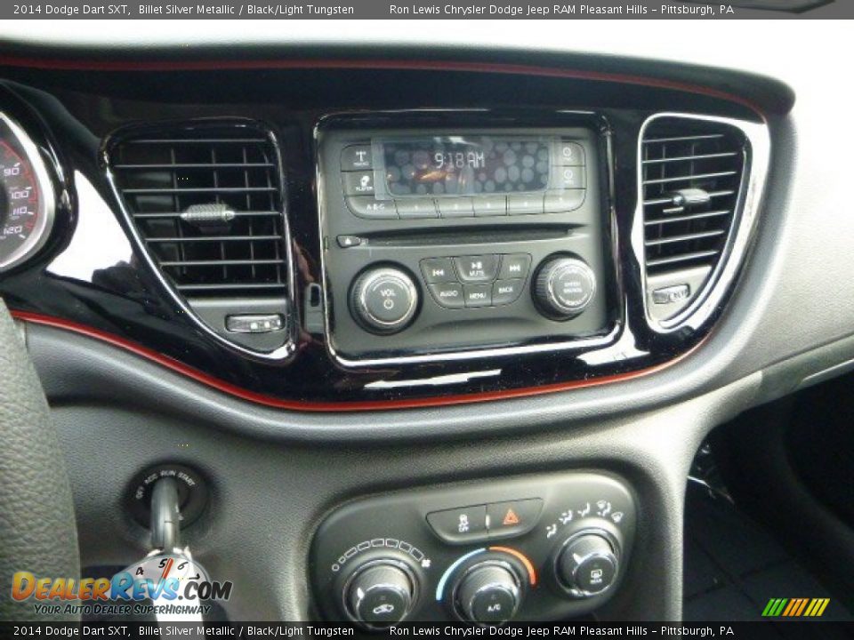 2014 Dodge Dart SXT Billet Silver Metallic / Black/Light Tungsten Photo #19
