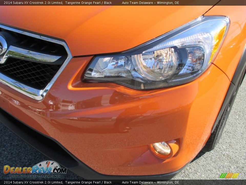 2014 Subaru XV Crosstrek 2.0i Limited Tangerine Orange Pearl / Black Photo #25