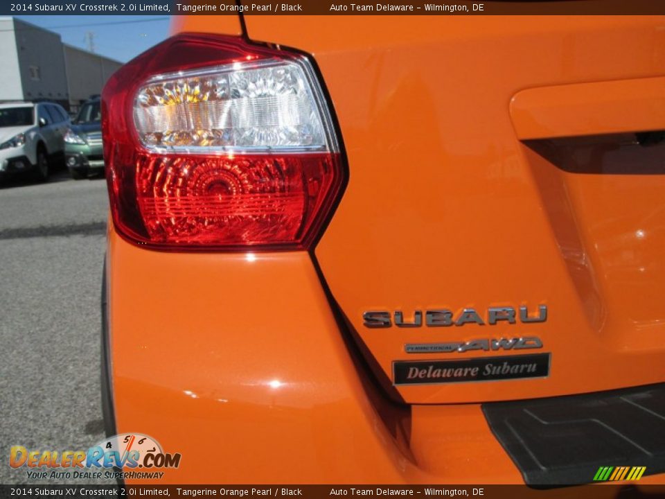2014 Subaru XV Crosstrek 2.0i Limited Tangerine Orange Pearl / Black Photo #27