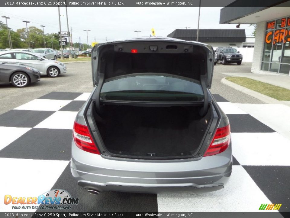 2013 Mercedes-Benz C 250 Sport Palladium Silver Metallic / Black Photo #5