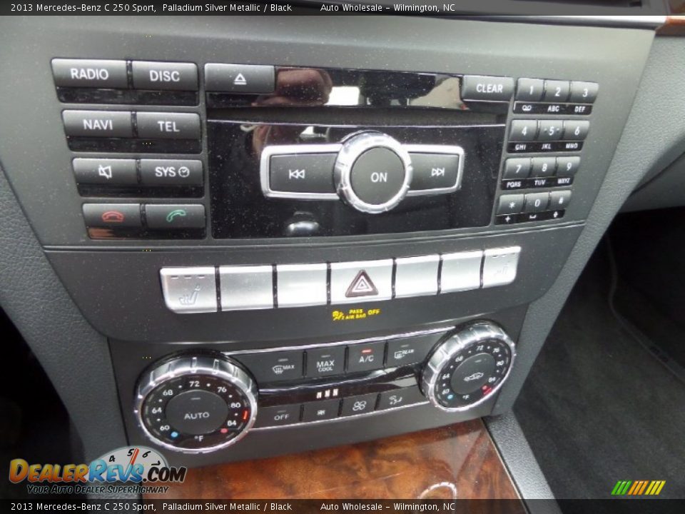 2013 Mercedes-Benz C 250 Sport Palladium Silver Metallic / Black Photo #19