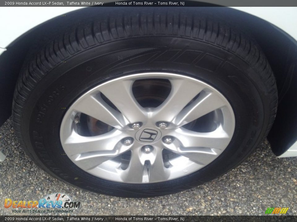 2009 Honda Accord LX-P Sedan Taffeta White / Ivory Photo #4