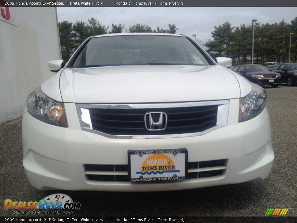 2009 Honda Accord LX-P Sedan Taffeta White / Ivory Photo #5