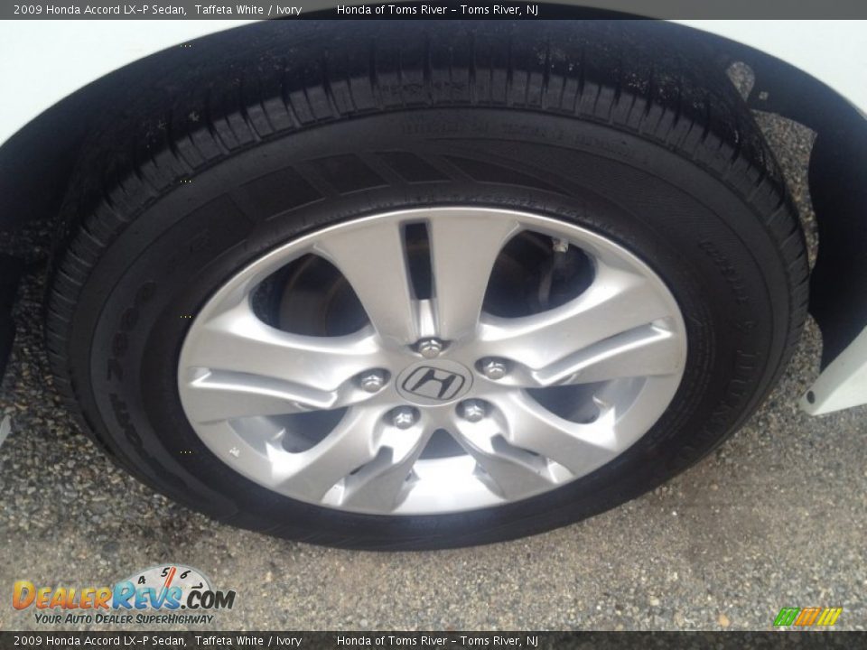 2009 Honda Accord LX-P Sedan Taffeta White / Ivory Photo #7