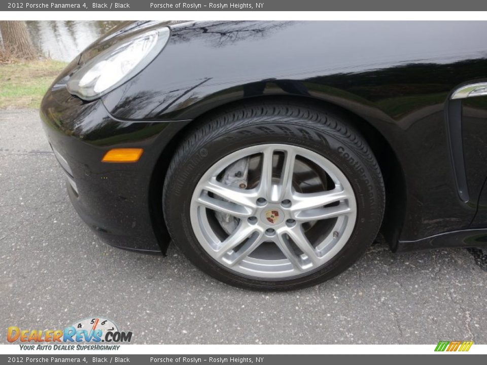 2012 Porsche Panamera 4 Black / Black Photo #10