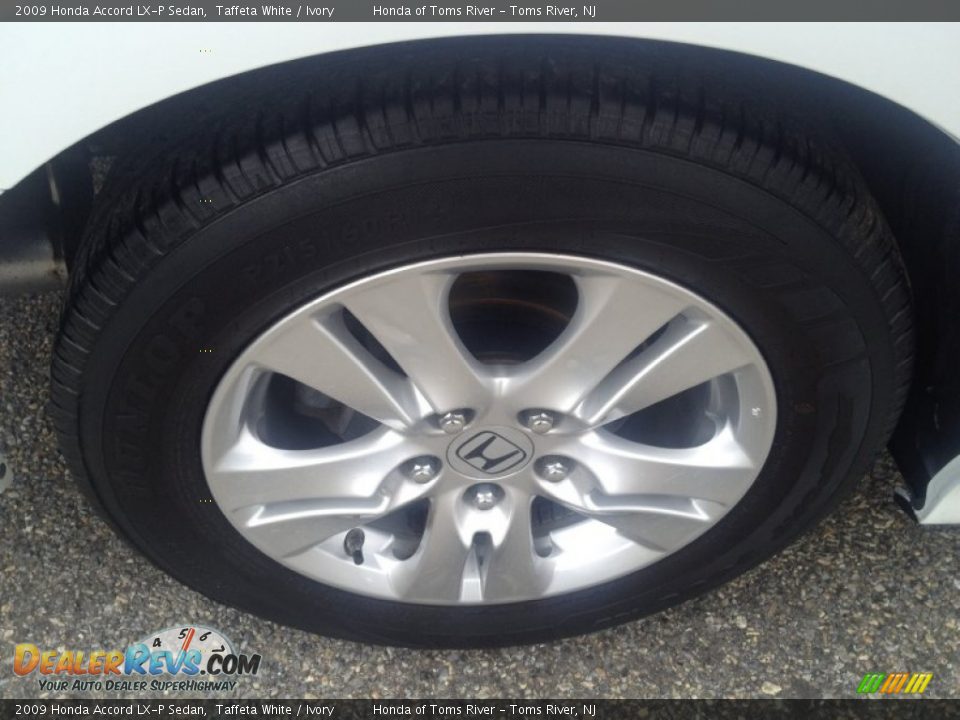 2009 Honda Accord LX-P Sedan Taffeta White / Ivory Photo #23