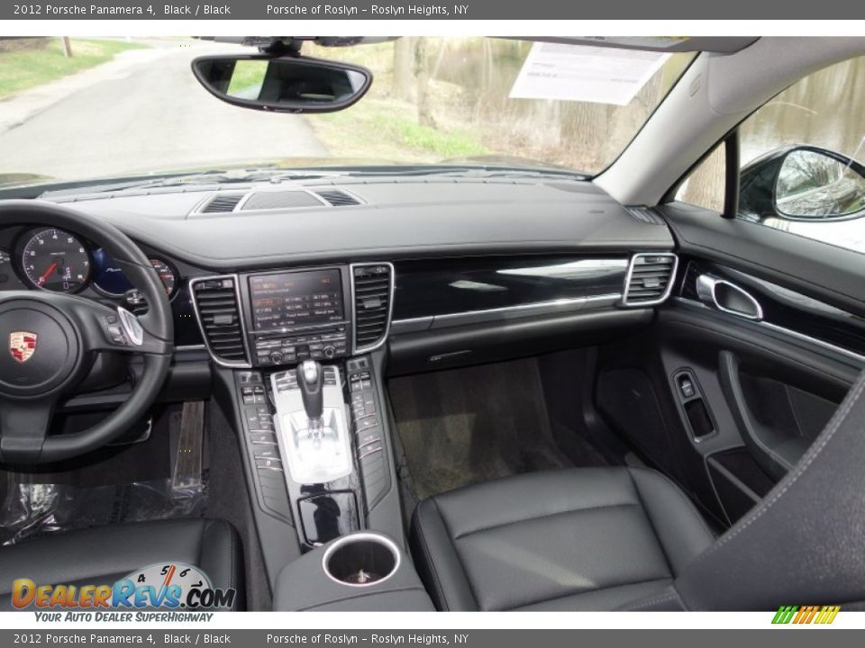 2012 Porsche Panamera 4 Black / Black Photo #15