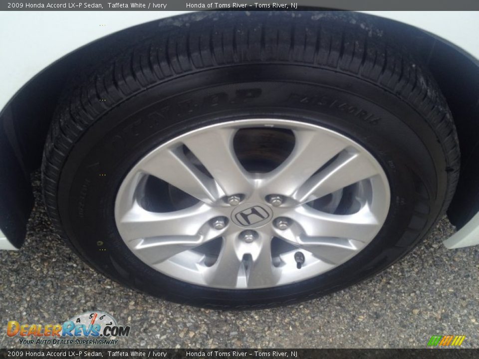 2009 Honda Accord LX-P Sedan Taffeta White / Ivory Photo #30