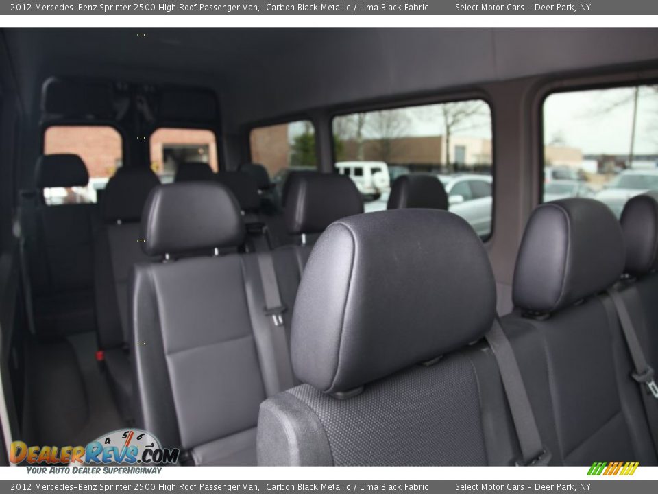 2012 Mercedes-Benz Sprinter 2500 High Roof Passenger Van Carbon Black Metallic / Lima Black Fabric Photo #5