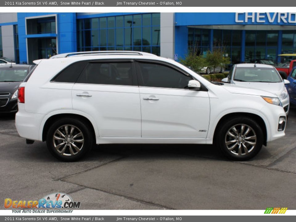 2011 Kia Sorento SX V6 AWD Snow White Pearl / Black Photo #1