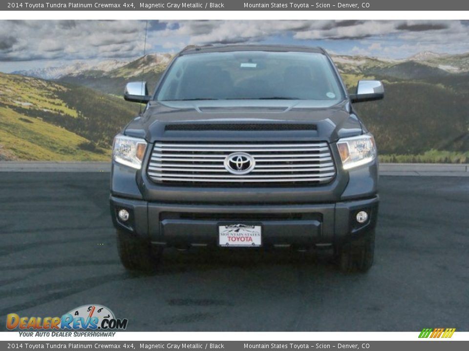 2014 Toyota Tundra Platinum Crewmax 4x4 Magnetic Gray Metallic / Black Photo #2
