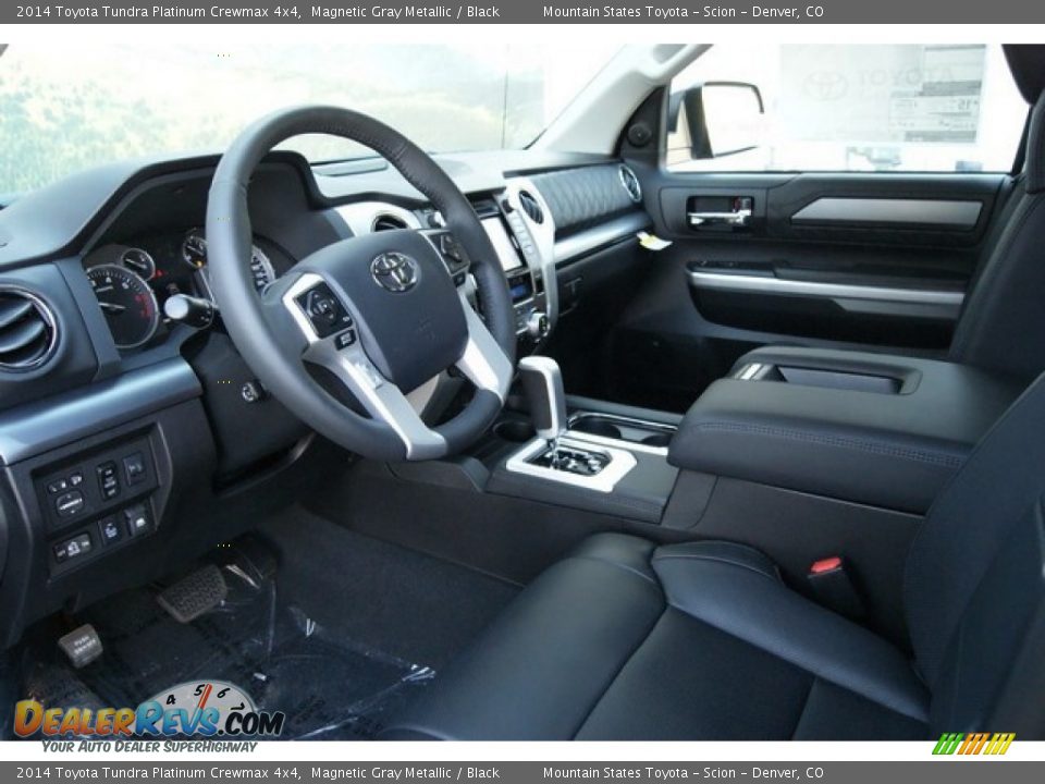 2014 Toyota Tundra Platinum Crewmax 4x4 Magnetic Gray Metallic / Black Photo #5