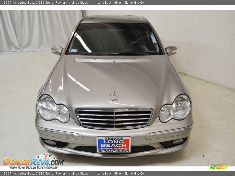 2007 Mercedes-Benz C 230 Sport Pewter Metallic / Black Photo #4