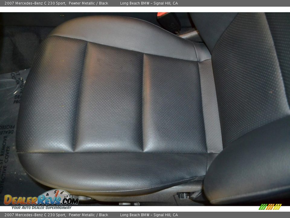 2007 Mercedes-Benz C 230 Sport Pewter Metallic / Black Photo #19