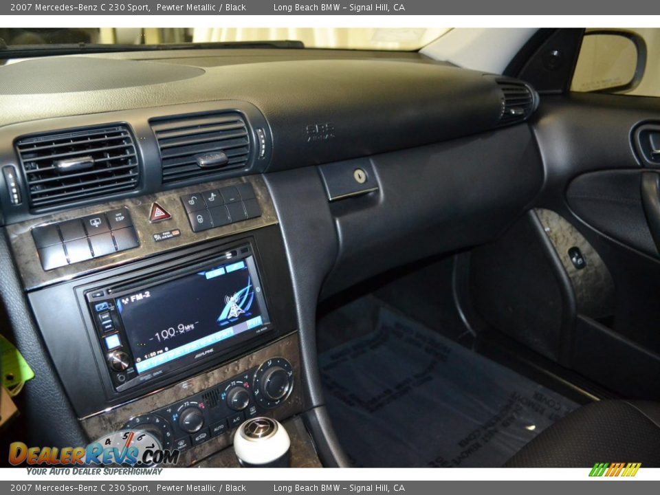 2007 Mercedes-Benz C 230 Sport Pewter Metallic / Black Photo #20