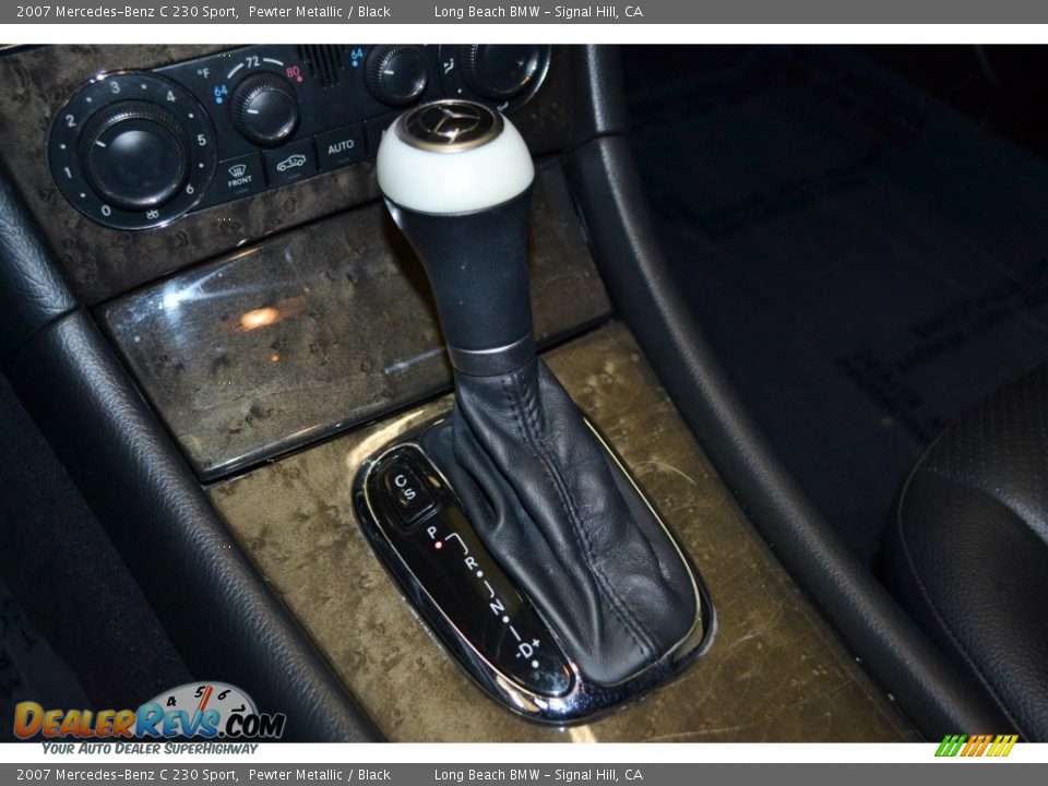 2007 Mercedes-Benz C 230 Sport Pewter Metallic / Black Photo #21