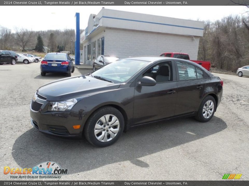 2014 Chevrolet Cruze LS Tungsten Metallic / Jet Black/Medium Titanium Photo #1