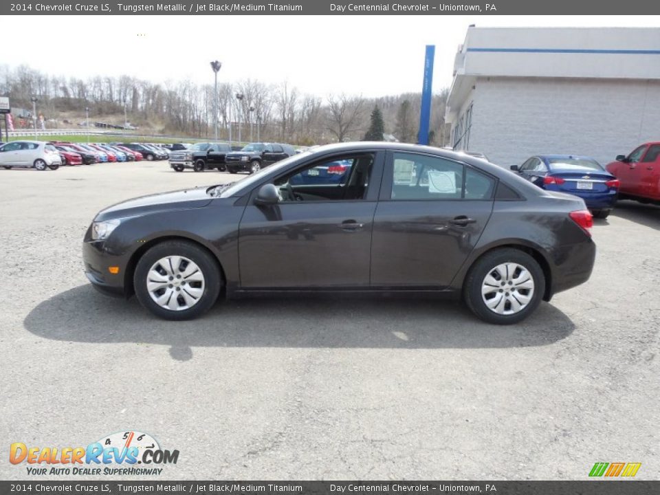 2014 Chevrolet Cruze LS Tungsten Metallic / Jet Black/Medium Titanium Photo #2