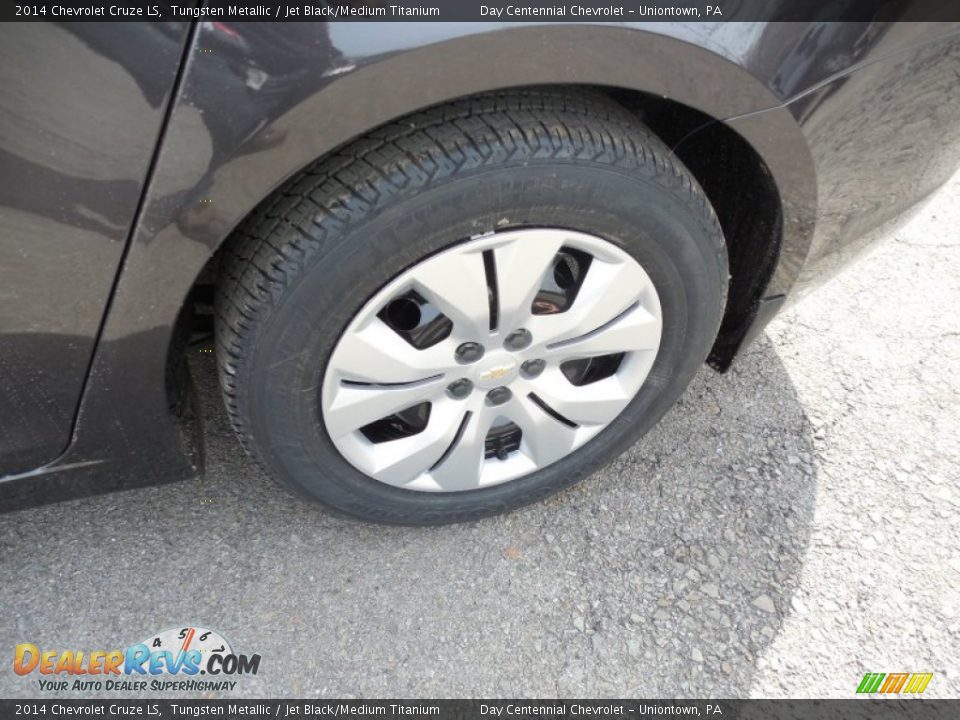 2014 Chevrolet Cruze LS Tungsten Metallic / Jet Black/Medium Titanium Photo #3