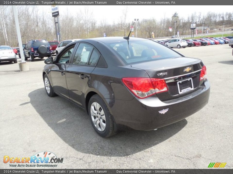 2014 Chevrolet Cruze LS Tungsten Metallic / Jet Black/Medium Titanium Photo #4