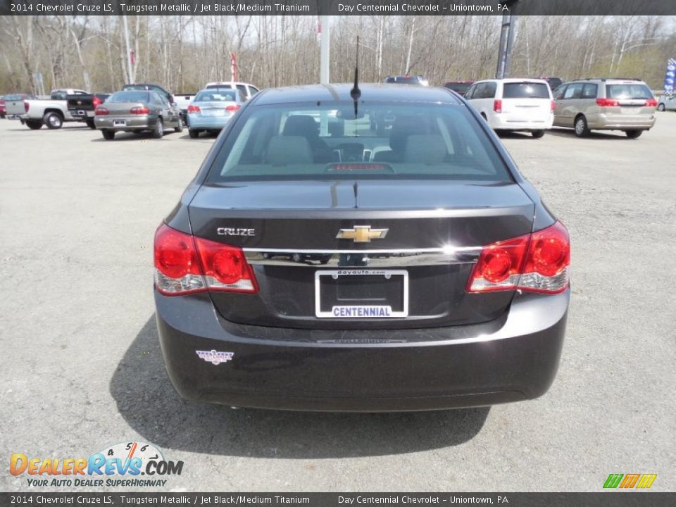2014 Chevrolet Cruze LS Tungsten Metallic / Jet Black/Medium Titanium Photo #5