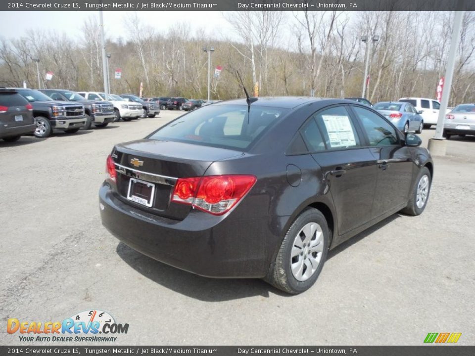 2014 Chevrolet Cruze LS Tungsten Metallic / Jet Black/Medium Titanium Photo #6