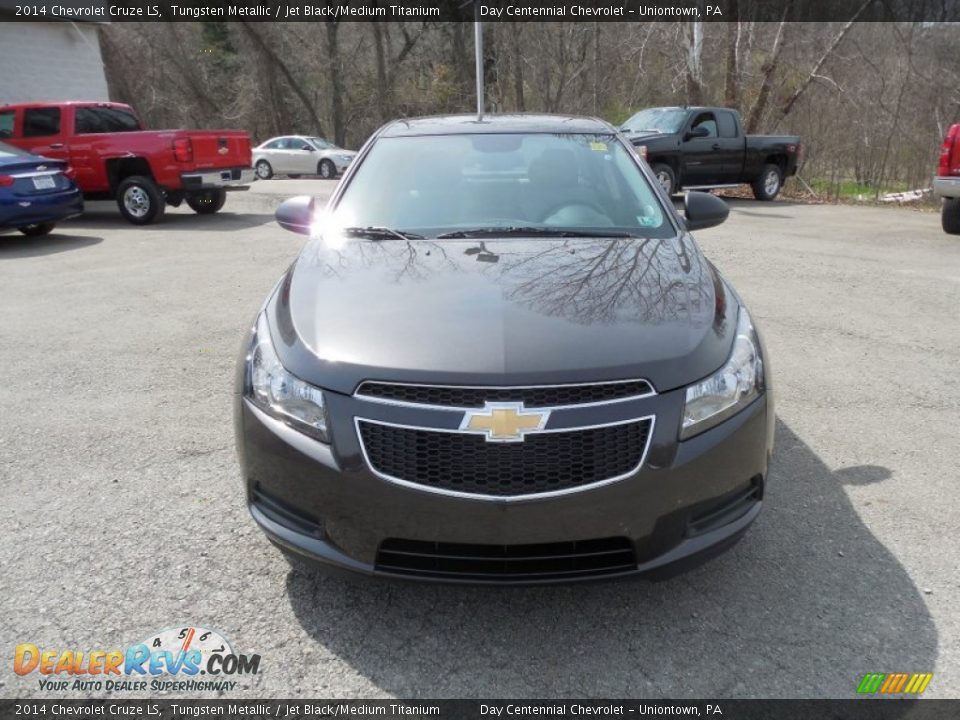 2014 Chevrolet Cruze LS Tungsten Metallic / Jet Black/Medium Titanium Photo #9