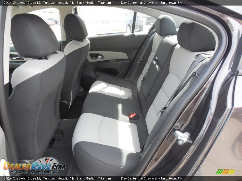 2014 Chevrolet Cruze LS Tungsten Metallic / Jet Black/Medium Titanium Photo #13
